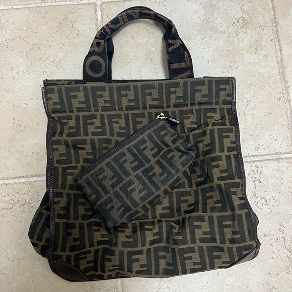 Fendi Zucca Tote - Picture 10 of 15